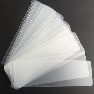 Tap chiết washi thẻ lưu trữ sticker nhựa nhám dẻo, góc tròn. STT034