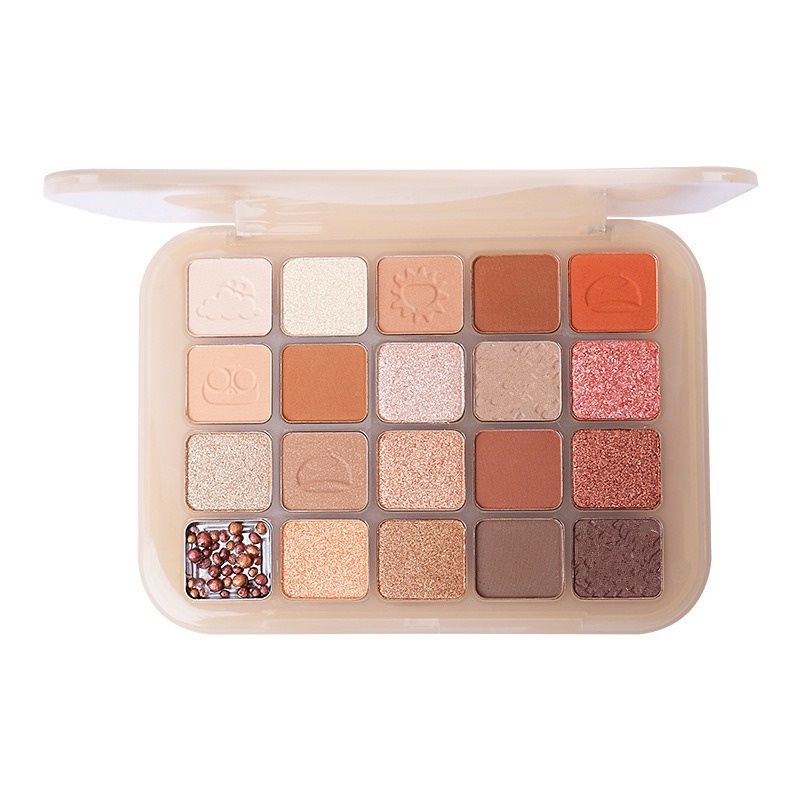 [Hàng mới về] Bảng Phấn Mắt Dikalu 20 Màu Sắc Hiệu Ứng Lì / Ánh Nhũ Tông Màu Đất Hạt Dẻ / Lựu Phong Cách Ngọt Ngào | BigBuy360 - bigbuy360.vn