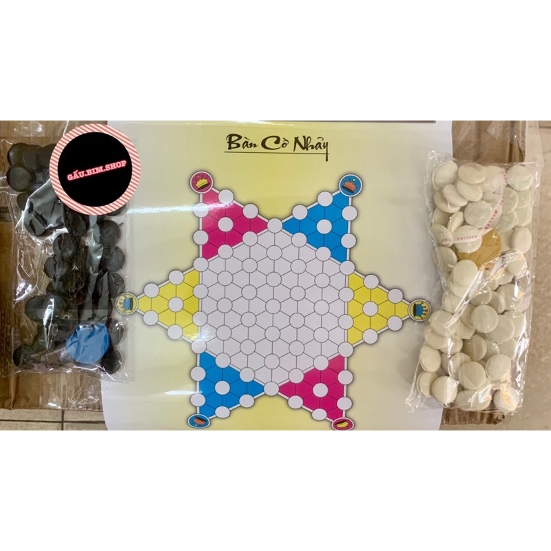 [Giá Sỉ] Bộ cờ ô ăn quan (5 trong 1)