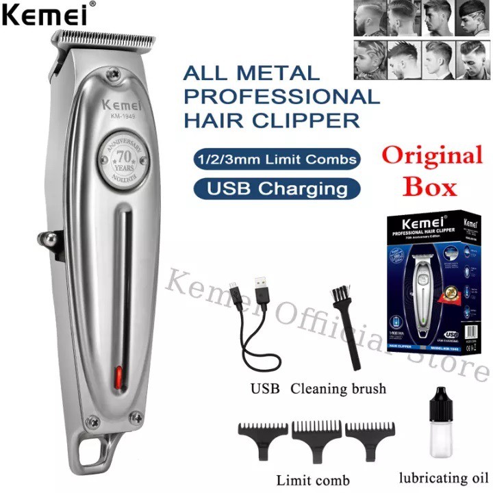 tông đơ chấn viền tạo kiểu kemei chuyên nghiệp 1949