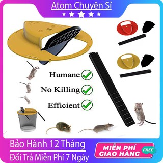 Bẫy Chuột Thông Minh Bằng Nhựa Có Nắp Trượt Tự Động Có Thể Tái Sử Dụng-atom chuyên sỉ