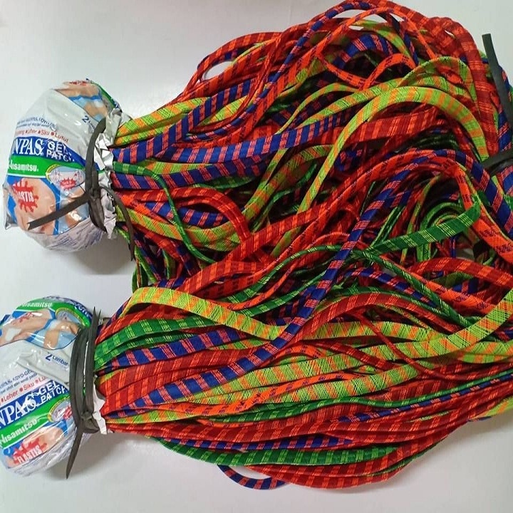 Dây thun ràng 2 móc 1.5m buộc chằng chở hàng thùng, valy hành lý, đồ phượt vào baga xe, dây chun cao su cột gàng đàn hồi