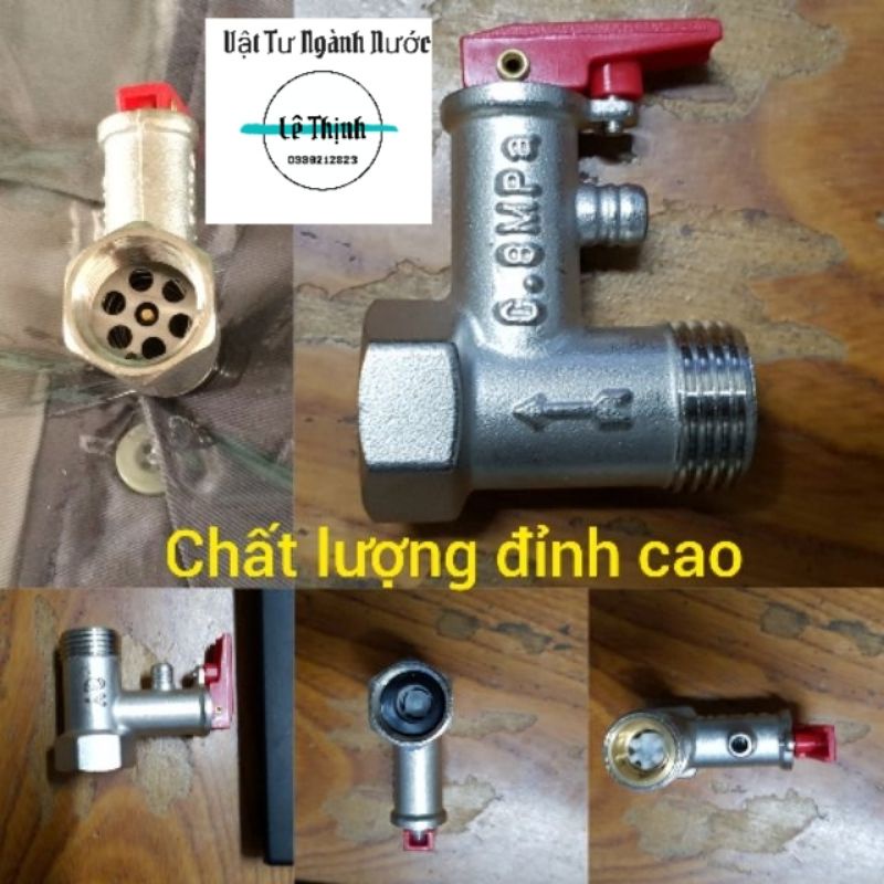 Van 1 chiều bình nóng lạnh hàng đồng