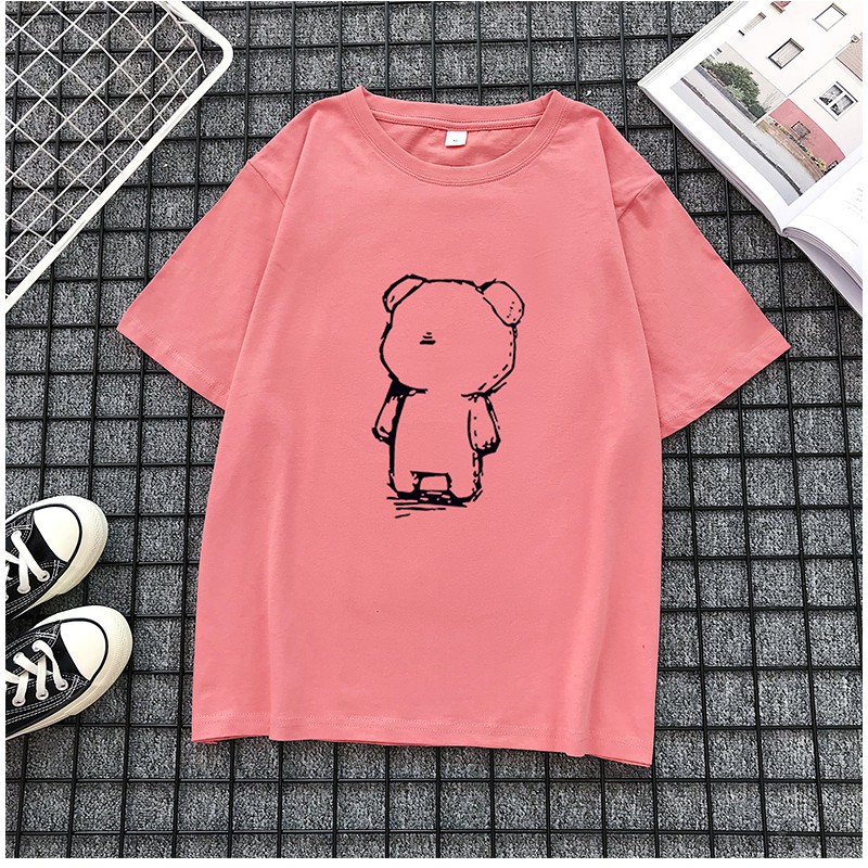 Áo phông thun tay lỡ nam nữ form rộng unisex-AP03