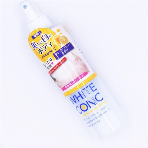 Lotion xịt dưỡng trắng da White Conc Vitamin C 245ml Nhật Bản