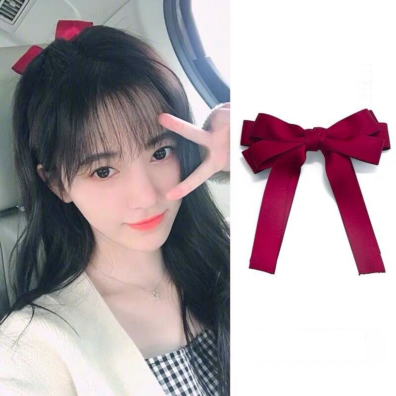 Kẹp tóc hình nơ lớn thời trang