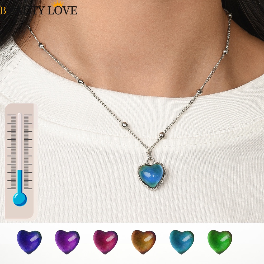 Vòng cổ Mặt Hình Trái Tim Phong Cách Vintage Thời Trang Cho Nữ