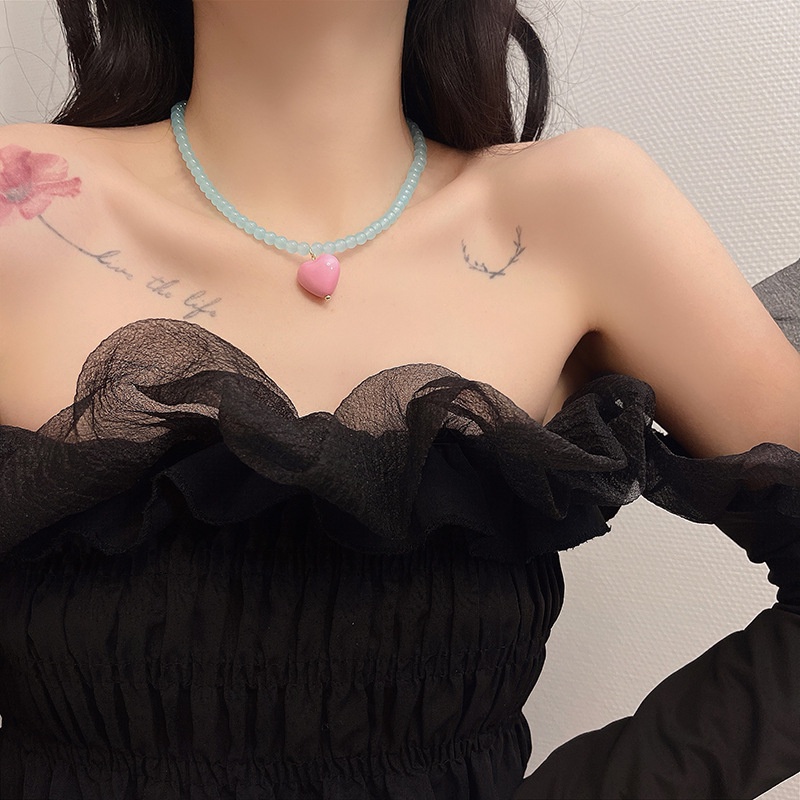 Vòng cổ Chuỗi Hạt Nhiều Màu Sắc