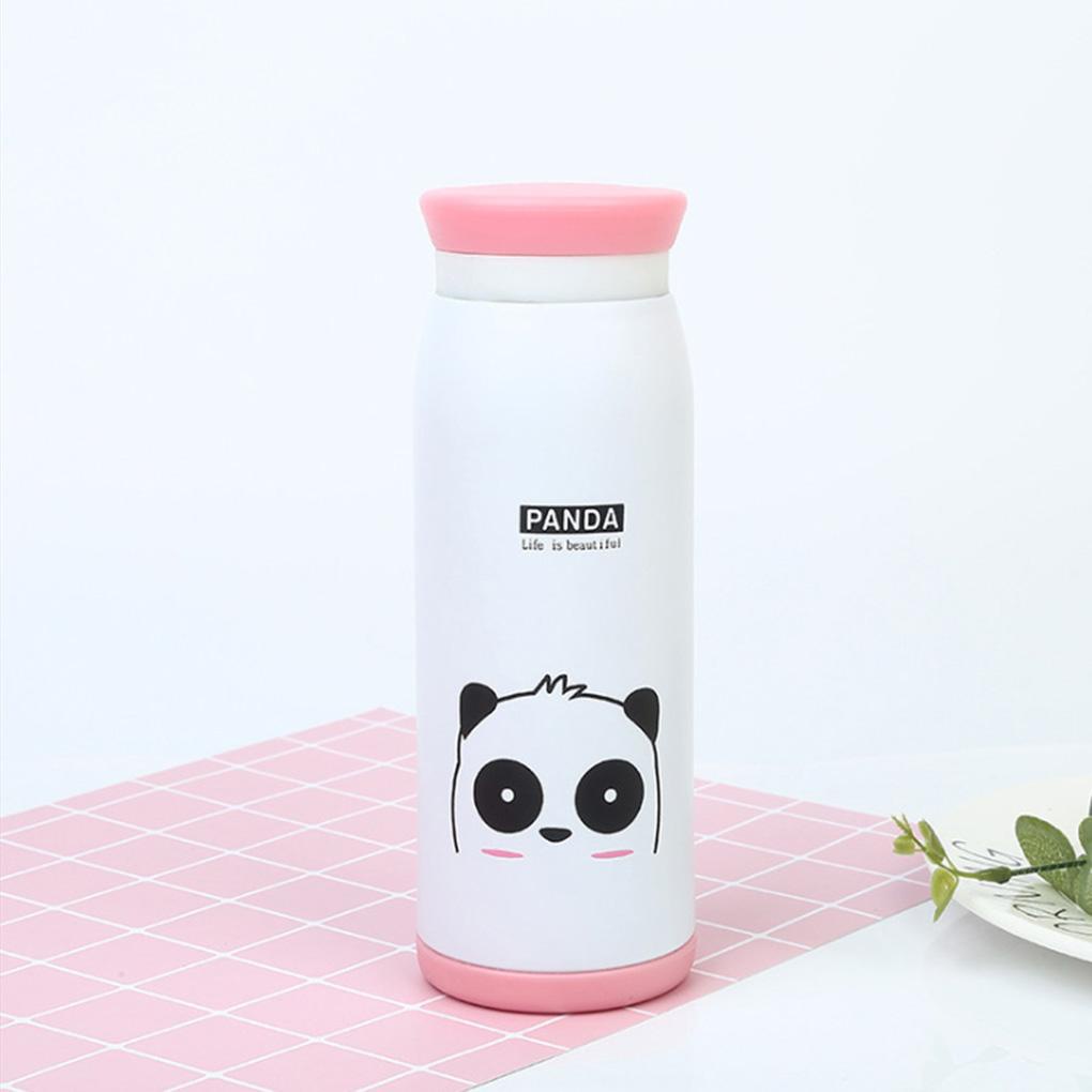 Bình Nước Giữ Nhiệt In Hình Hoạt Hình Dễ Thương