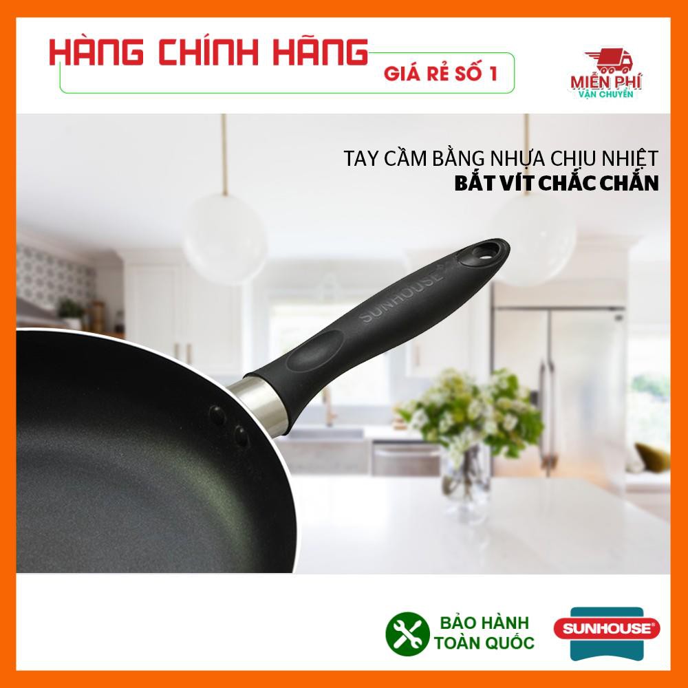 Chảo chống dính Sunhouse, chảo trơn Sunhouse CT18, CT20, CT24, CT26, CT28, CT30