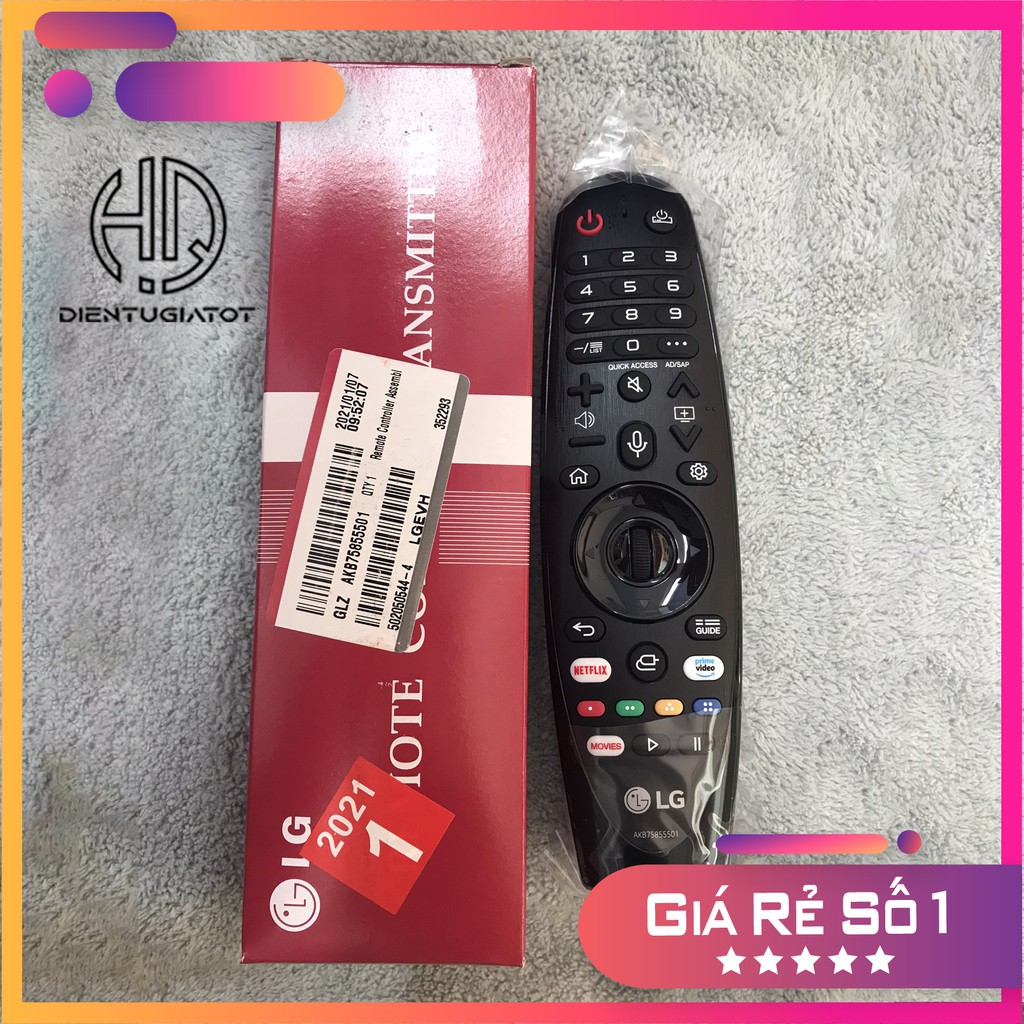 CHÍNH HÃNGREMOTE  LG MAGIC AN-MR20GA CHO CÁC DÒNG TIVI LG 2020BH 3 THÁNGMỚI 2021