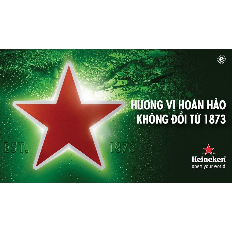 Bia Heineken Lon 330ml