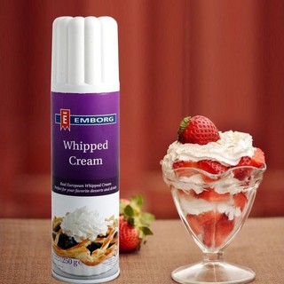 Emborg Whipping Cream 250ml (Dạng Xịt)