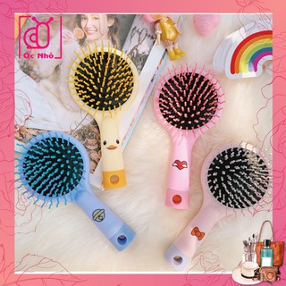 Lược Chải Tóc 2 in 1 Có Gương Dễ Thương