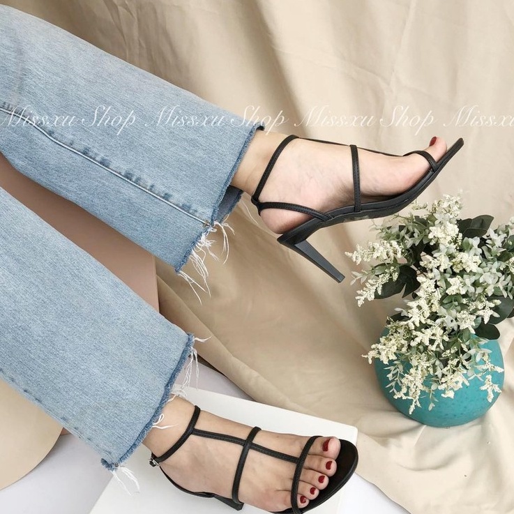 Giày sandal nữ chiến binh gót nhọn 7cm thời trang MYSS - SD67