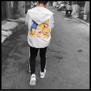 Áo khoác jacket túi hộp simpson