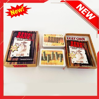 Đồ chơi Bộ bài Bang!, Board Game bắn súng Việt hóa dành cho trẻ em và người lớn [GIÁ SIÊU BẤT NGỜ]