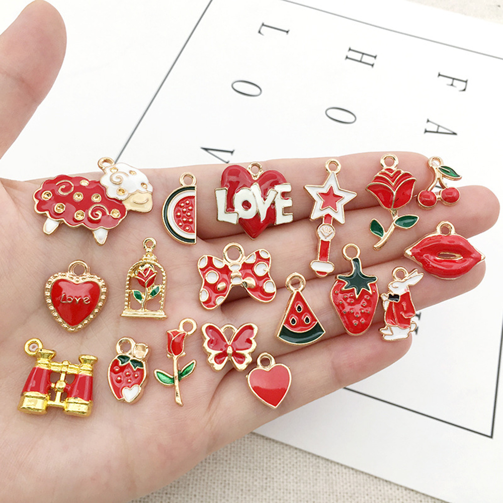 HANDMADE CHARMS Set 31 Phụ Kiện Làm Trang Sức Thủ Công