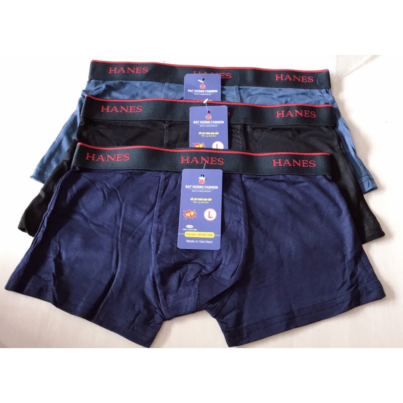 Quần sịp nam - Quần lót nam dáng đùi. Chất cotton lạnh. Ảnh thật