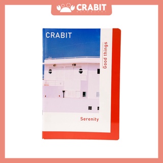 Vở kẻ ngang Crabit Serenity Nhà trắng 120 trang