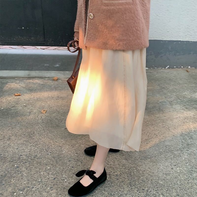 Đầm Maxi Tay Dài Kiểu Pháp Thời Trang Mùa Thu Cho Nữ | BigBuy360 - bigbuy360.vn