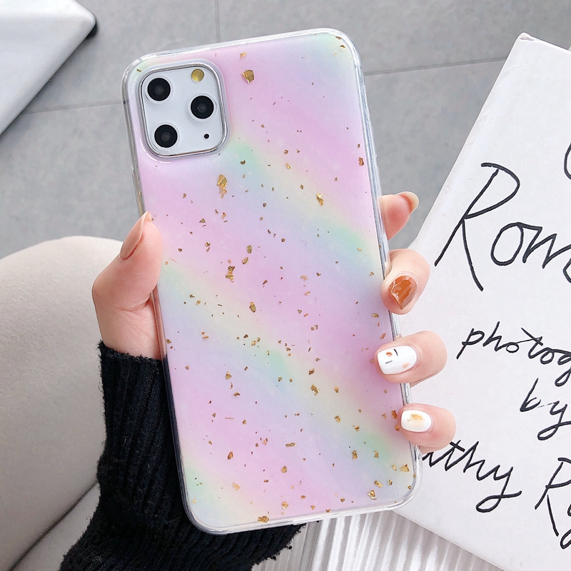 Ốp lưng iphone sắc màu kim tuyến 5/5s/6/6plus/6s/6splus/7/7plus/8/8plus/x/xr/xs/11/12/pro/max/plus/promax - Awifi B2-5 | BigBuy360 - bigbuy360.vn