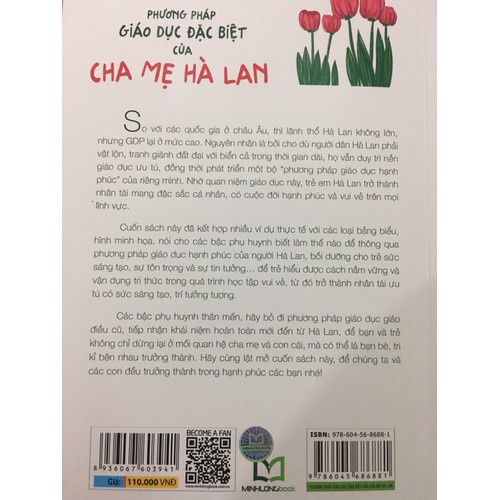 Sách: Phương Pháp Giáo Dục Hạnh Phúc Của Cha Mẹ Hà Lan - TSMB