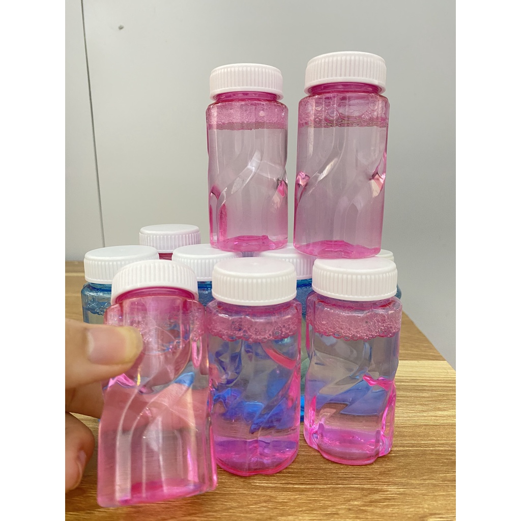 Lọ Nước Bong Bóng Xà Phòng 80ml Bắn Bong Bóng Nhiều Xà Phòng