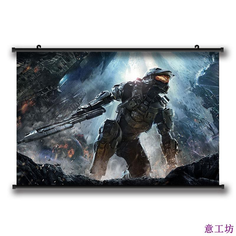 Poster Treo Tường Hình Thiên Thần Trong Game Halo