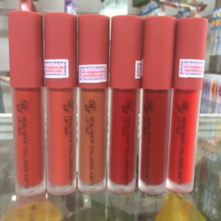 Son kem lì Beau Shop collagen Matte Liptint 7 MÀU