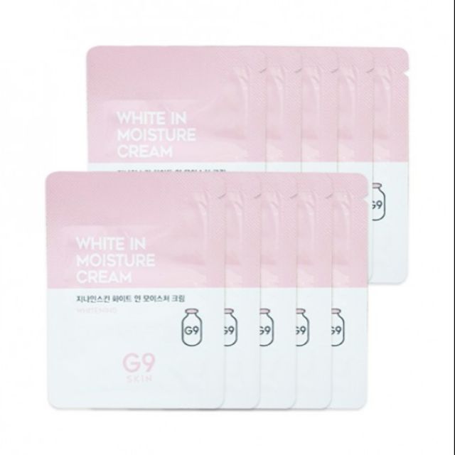 [G9SKIN_SAMPLE] CÁC MẪU KEM DƯỠNG LÀM TRẮNG
DA G9SKIN