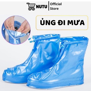 Ủng Đi Mưa Hợp Thời Trang, Giày Đi Mưa Bảo Vệ Chống Thấm Nước NUTU999