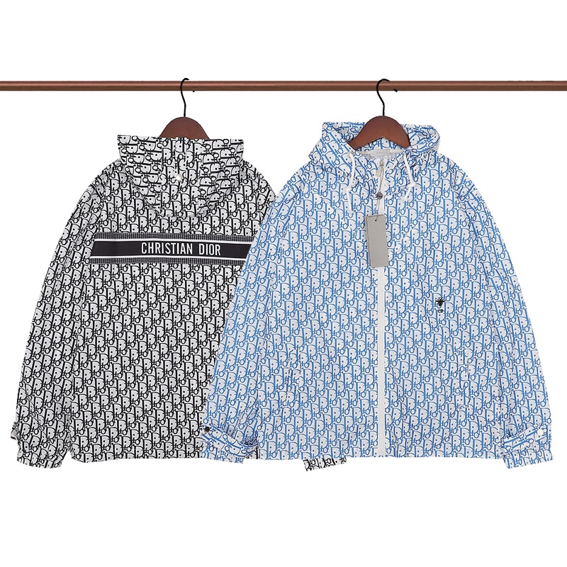 Áo Khoác Khóa Kéo Tay Dài Chống Nắng Kiểu Dáng Thể Thao Plus Size M-XXL