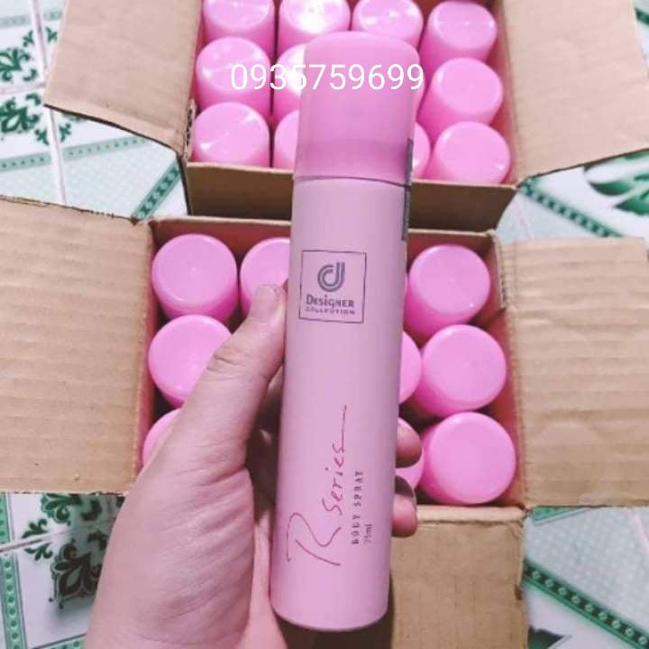 [hàng chính hãng] Xịt thơm Designer collection rseries body spray