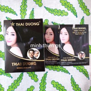Nhuộm đen tóc Sao Thái Dương