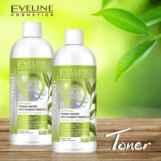 Nước hoa hồng kiềm dầu Eveline Facemed 400ml