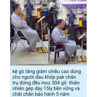 Kệ đọc kinh dành cho người ngồi ghế chỉnh được cao thấp