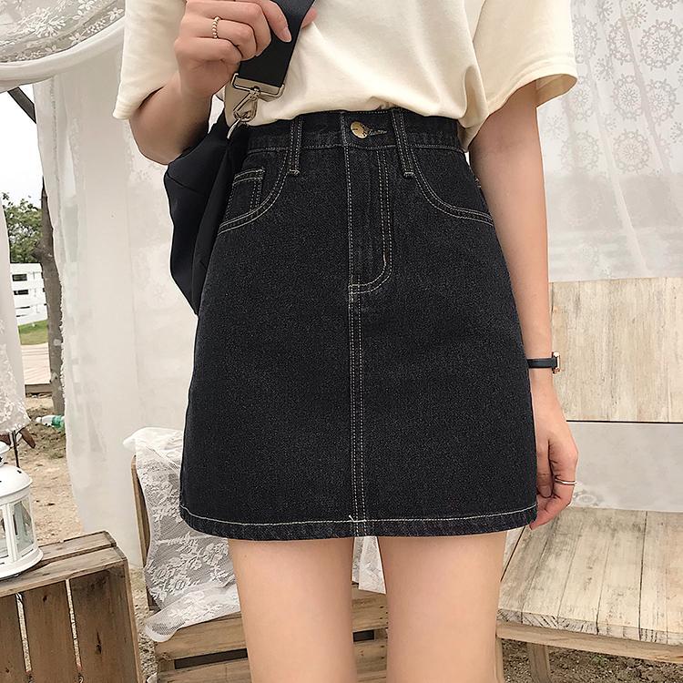 Chân Váy Denim Thời Trang Cá Tính Dành Cho Nữ | BigBuy360 - bigbuy360.vn