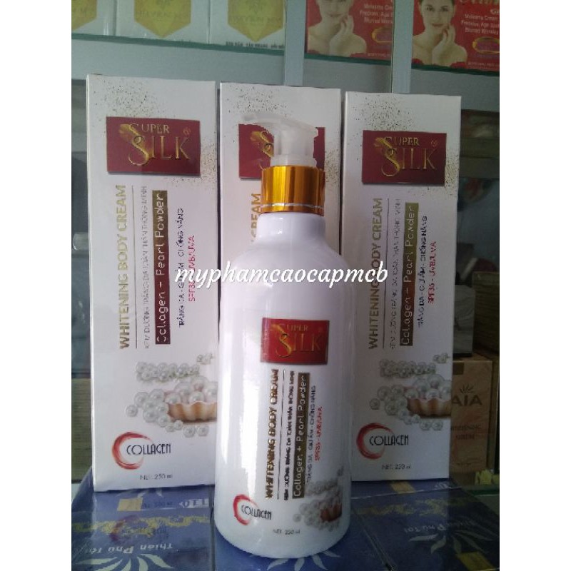 KEM TRẮNG DA TOÀN THÂN SUPER SILK