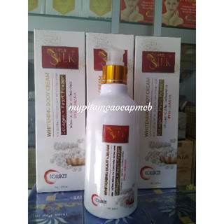 Kem trắng da toàn thân super silk
