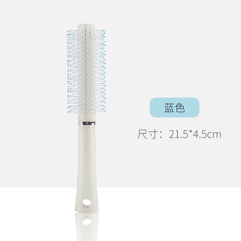 Lược Lăn Chải Tóc Tạo Kiểu Xoăn Đính Ngọc Trai Dành Cho Salon