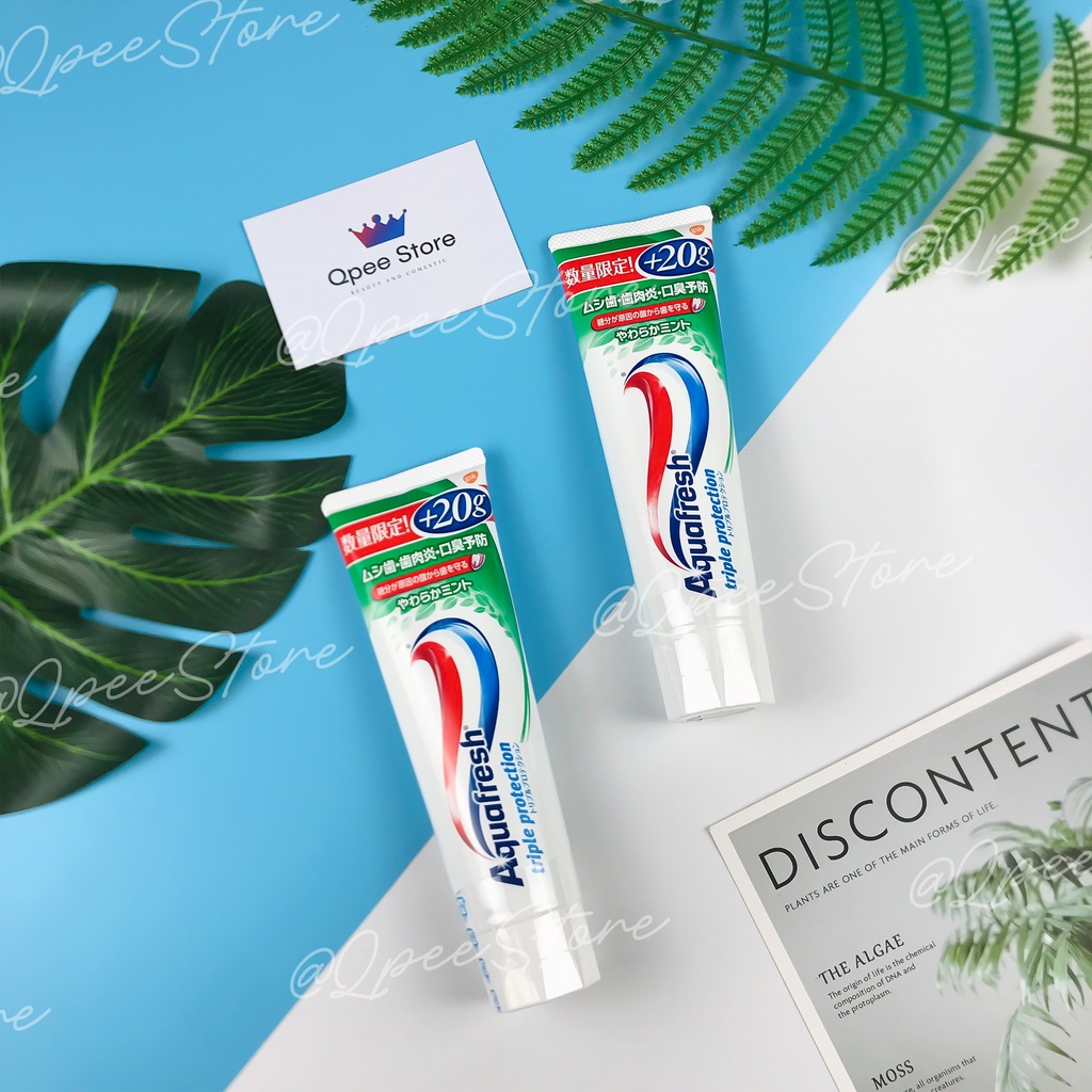 ✅[CHÍNH HÃNG] Kem đánh răng Aquafresh Nhật Bản 160g - QPEE STORE