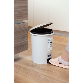 Thùng rác đạp TRÒN Hiro 6L 12L
