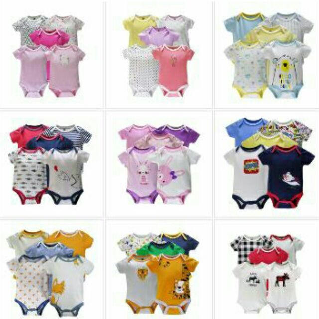 Sét 5c body xuất dư cho bé