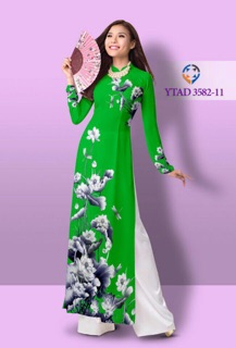 Vải áo dài in 3D order 1 tuần