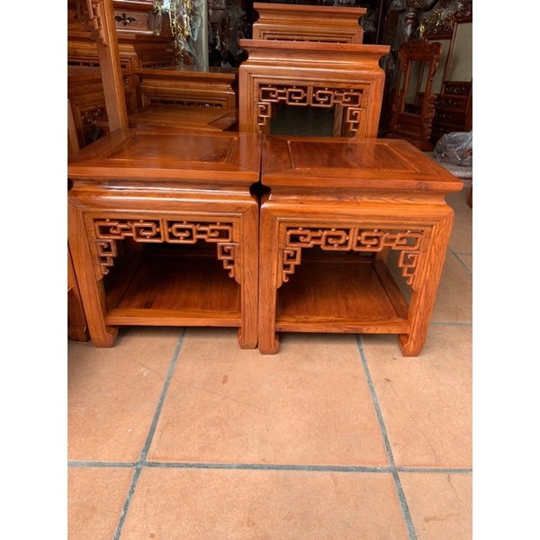 đôn vuông gỗ hương đá . đôn gỗ . đôn giá rẻ