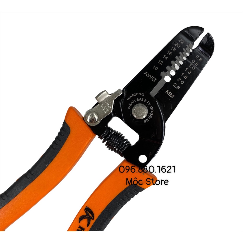 Kìm Tuốt Dây Điện - Mỏ Thẳng K9100