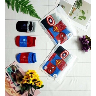 Set 3 đôi tất siêu nhân có chống trơn