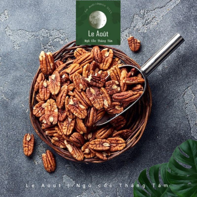 250g Nhân Quả Hồ Đào Mỹ Tách Vỏ - USA Pecan | Hạt Hồ Đào