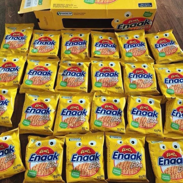 Thùng 24 gói mì trẻ em Enaack